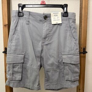 Light Gray Cargo Shorts